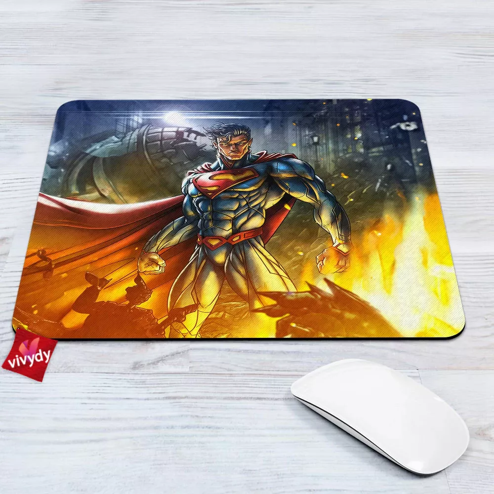 The Man Of Steel Mouse Pad