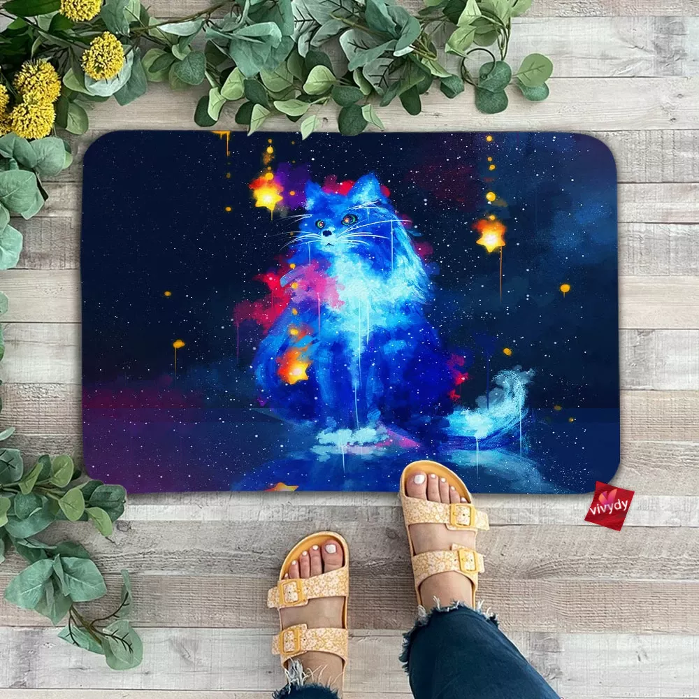 Cosmic Cat Doormat