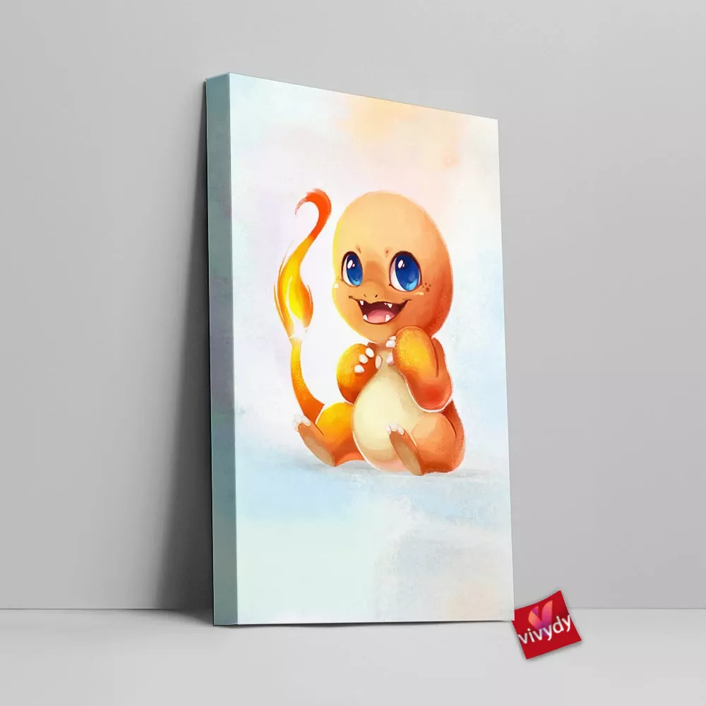 Charmander Canvas Wall Art