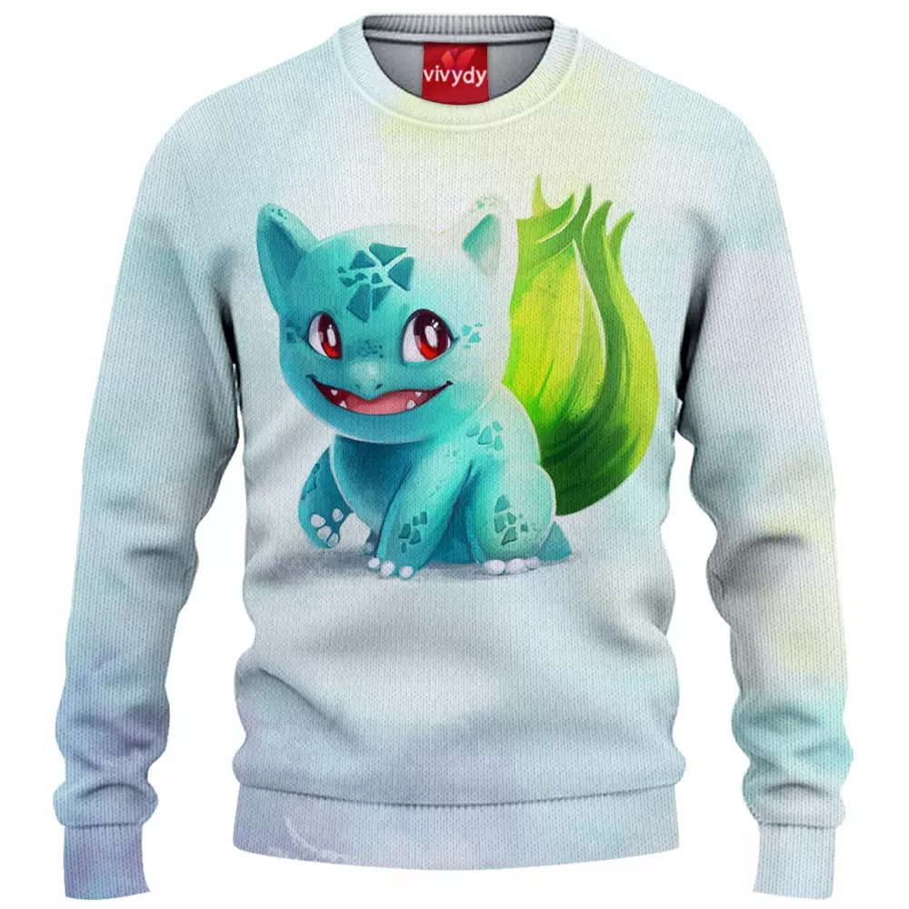 Bulbasaur Knitted Sweater