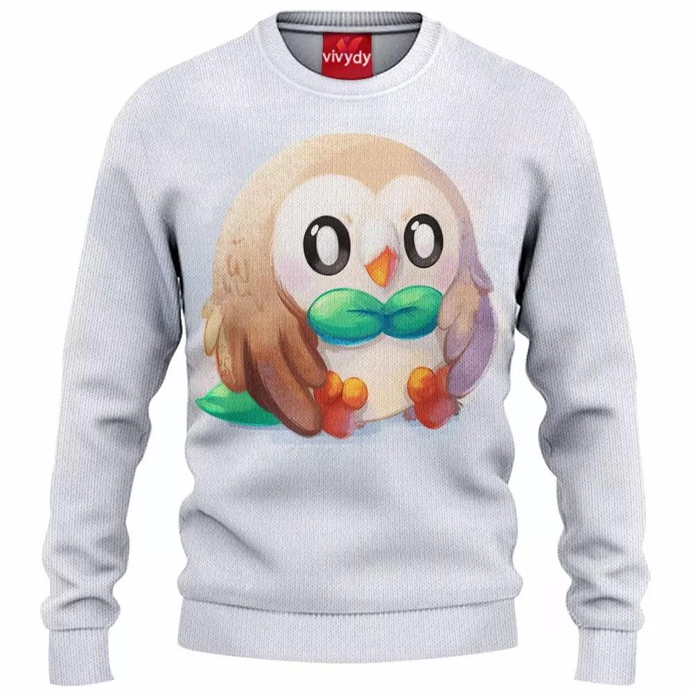 Rowlet Knitted Sweater