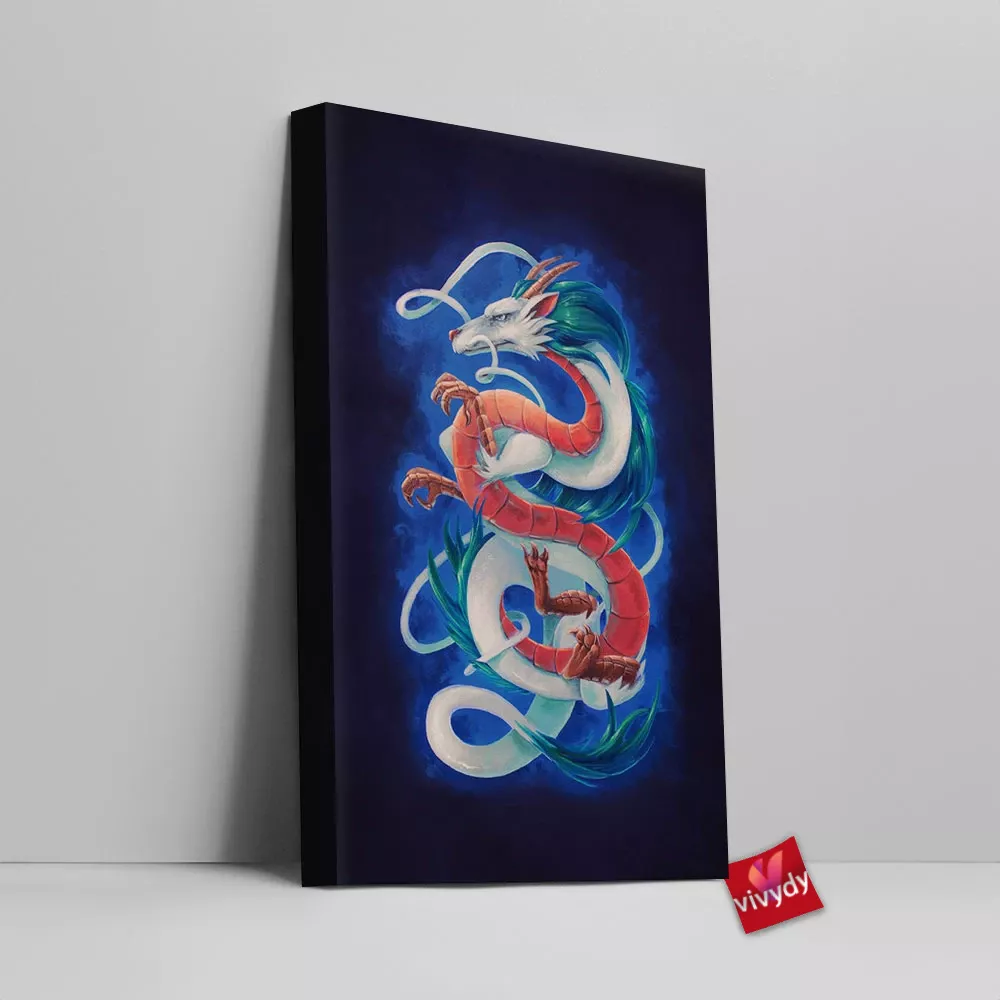 Haku Spirited Away Canvas Wall Art