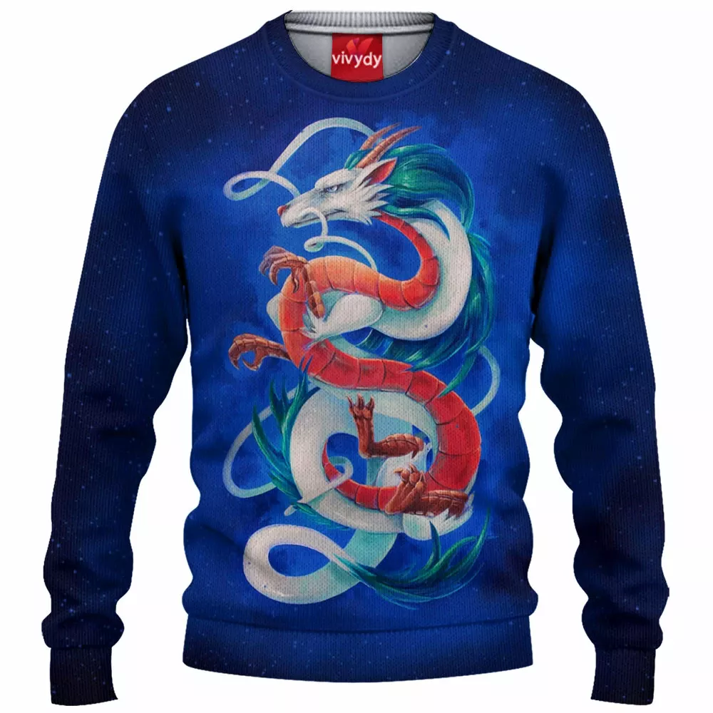 Haku Spirited Away Knitted Sweater