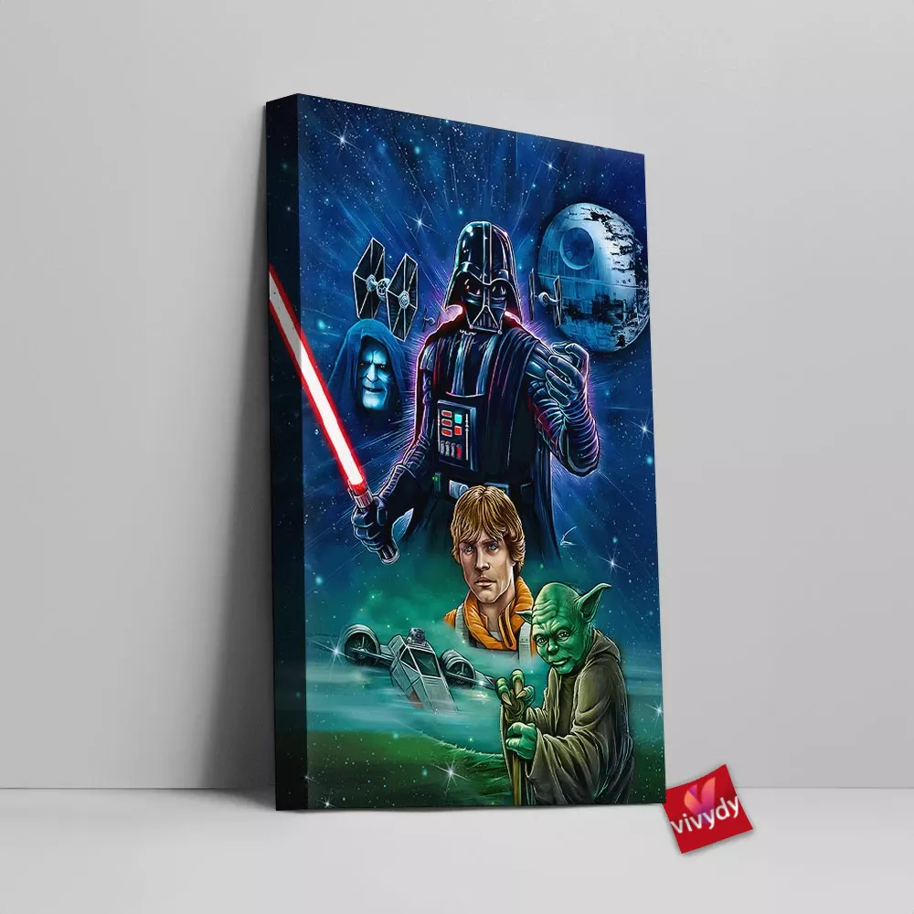 The Empire Strikes Back Canvas Wall Art