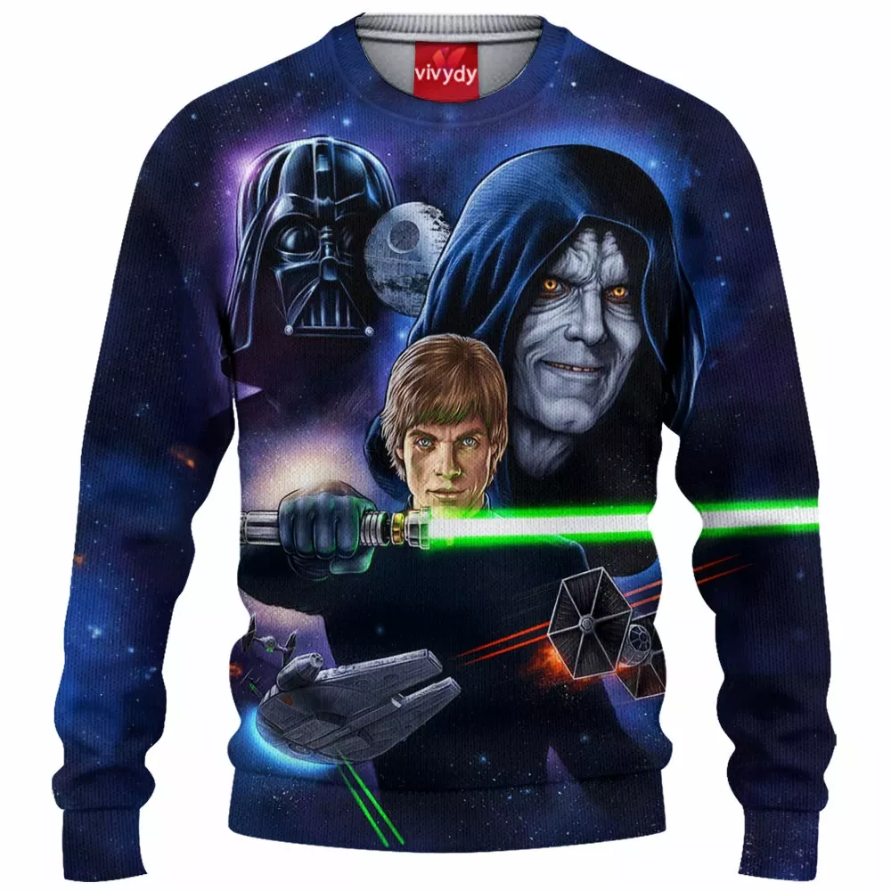 Stars Wars Return Of The Jedi Knitted Sweater