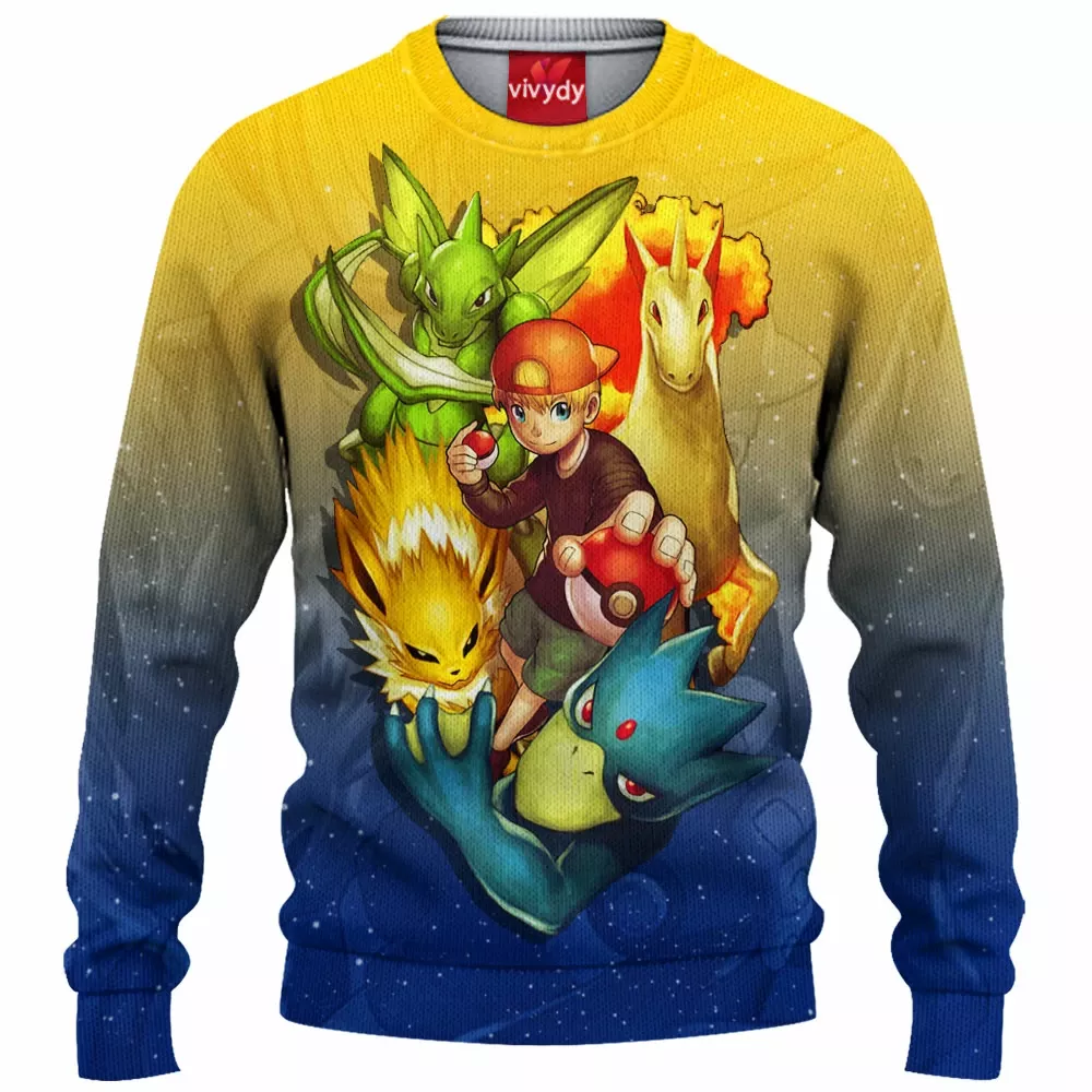 Pokemon Knitted Sweater