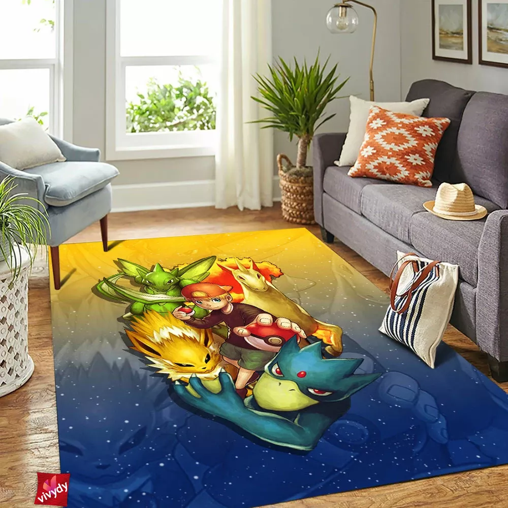 Pokemon Rectangle Rug