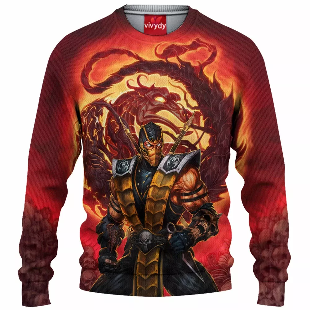 Mk9 Scorpion Knitted Sweater