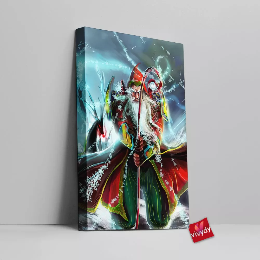 Santa Claus Canvas Wall Art