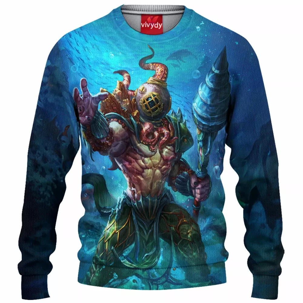 Smite Poseidon Knitted Sweater