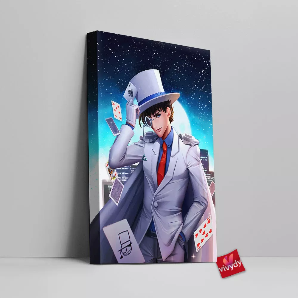 Kaito Kid Canvas Wall Art