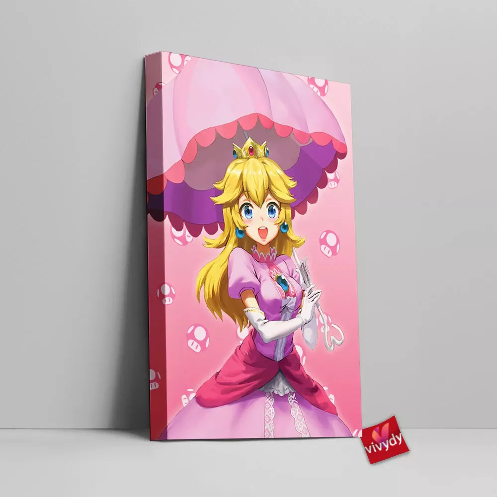 Peach Canvas Wall Art