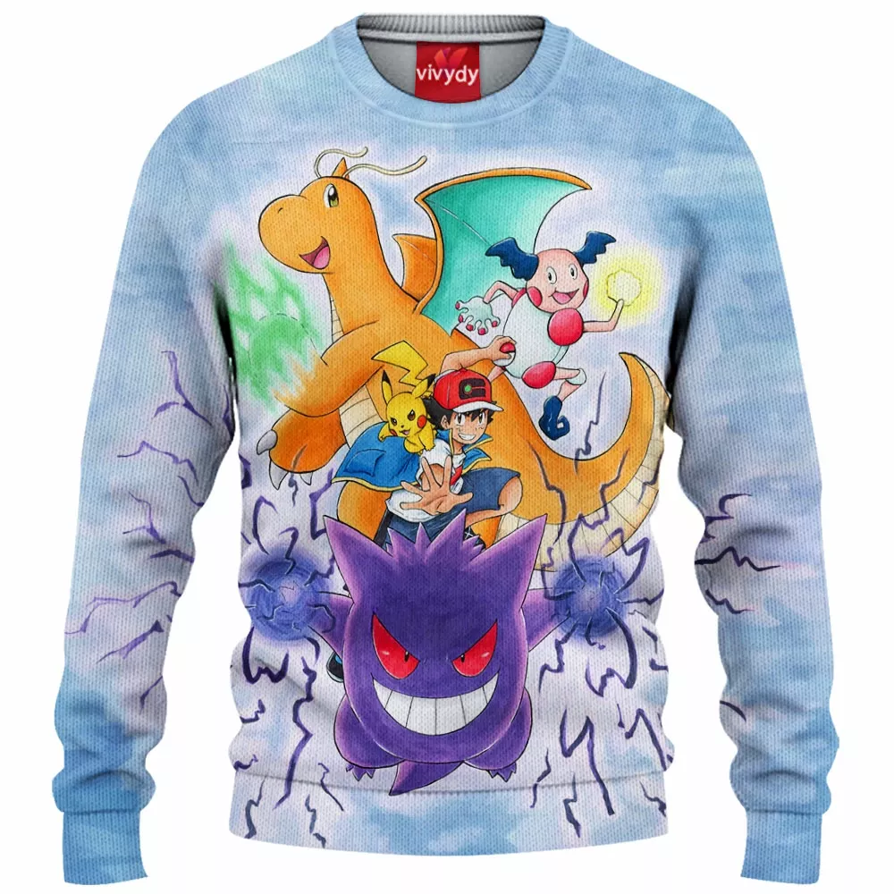 Ash Ketchum Knitted Sweater