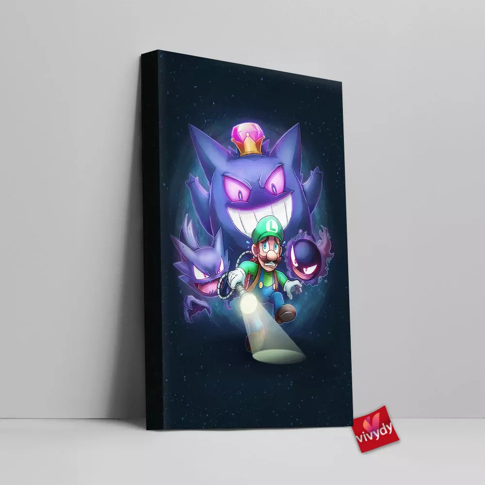 Luigi Canvas Wall Art