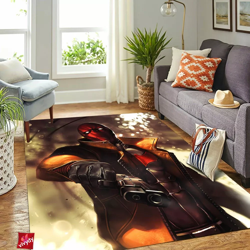 Red Hood Rectangle Rug