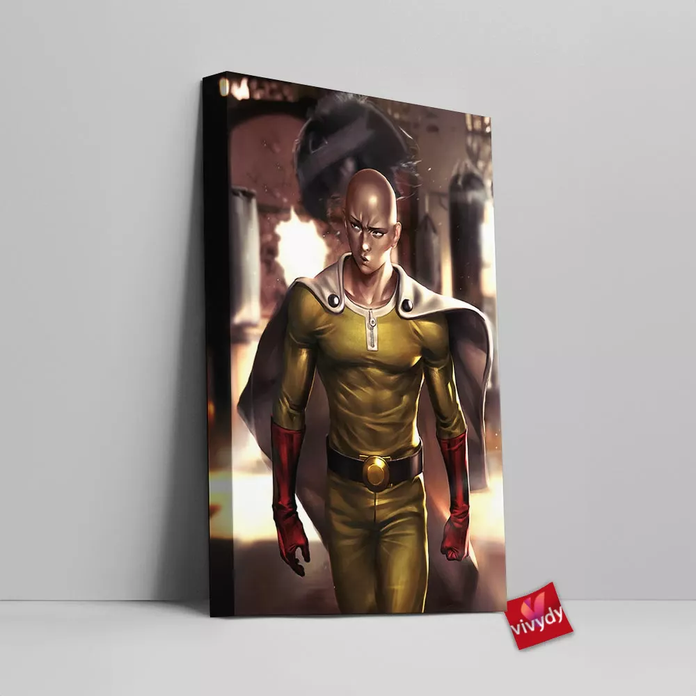 Saitama Canvas Wall Art