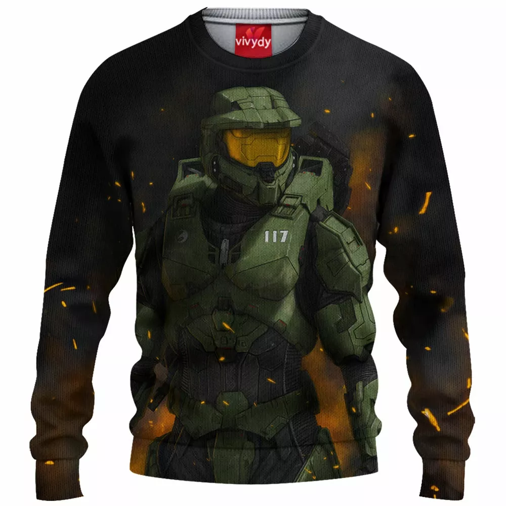 Halo Master Chief Knitted Sweater