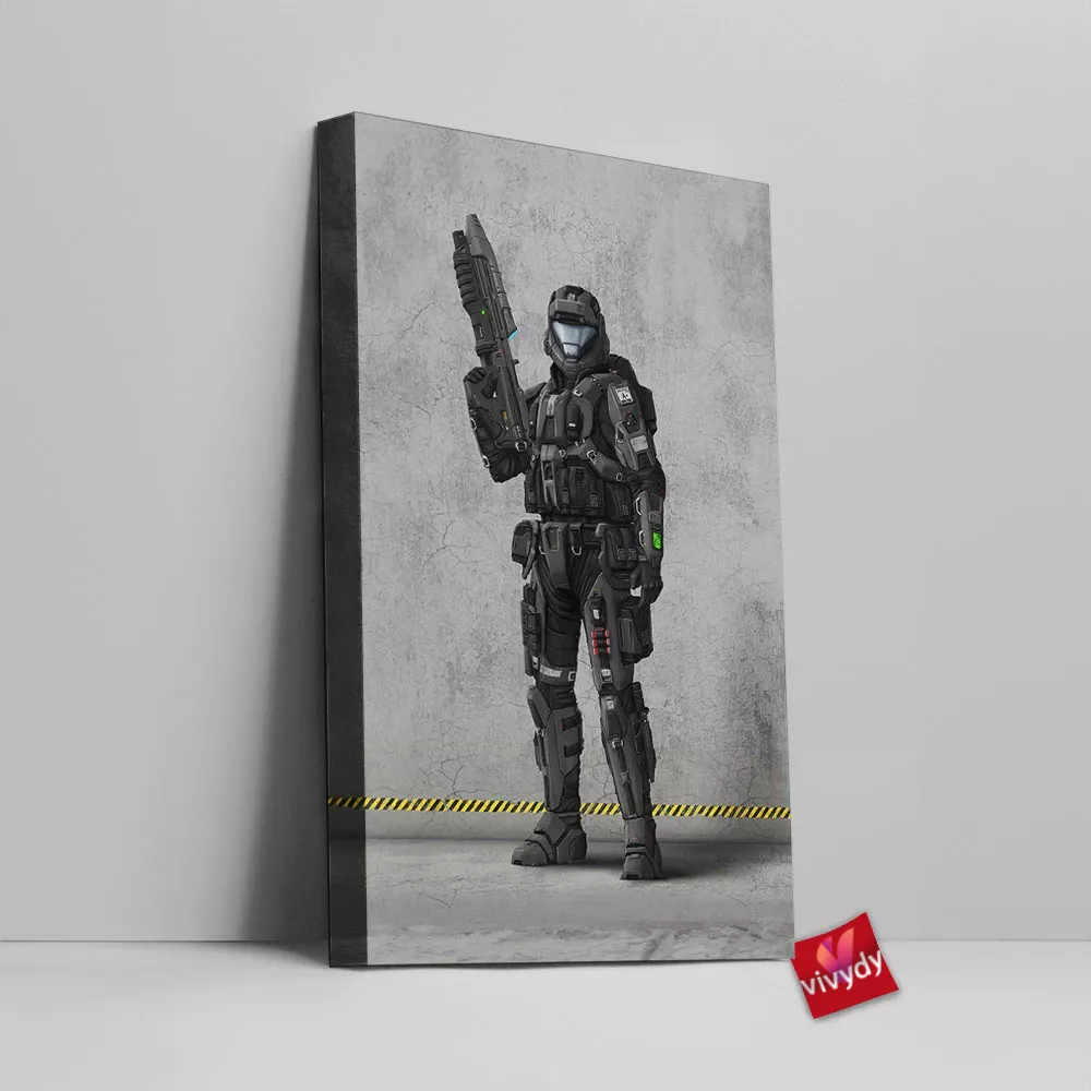 Halo Canvas Wall Art