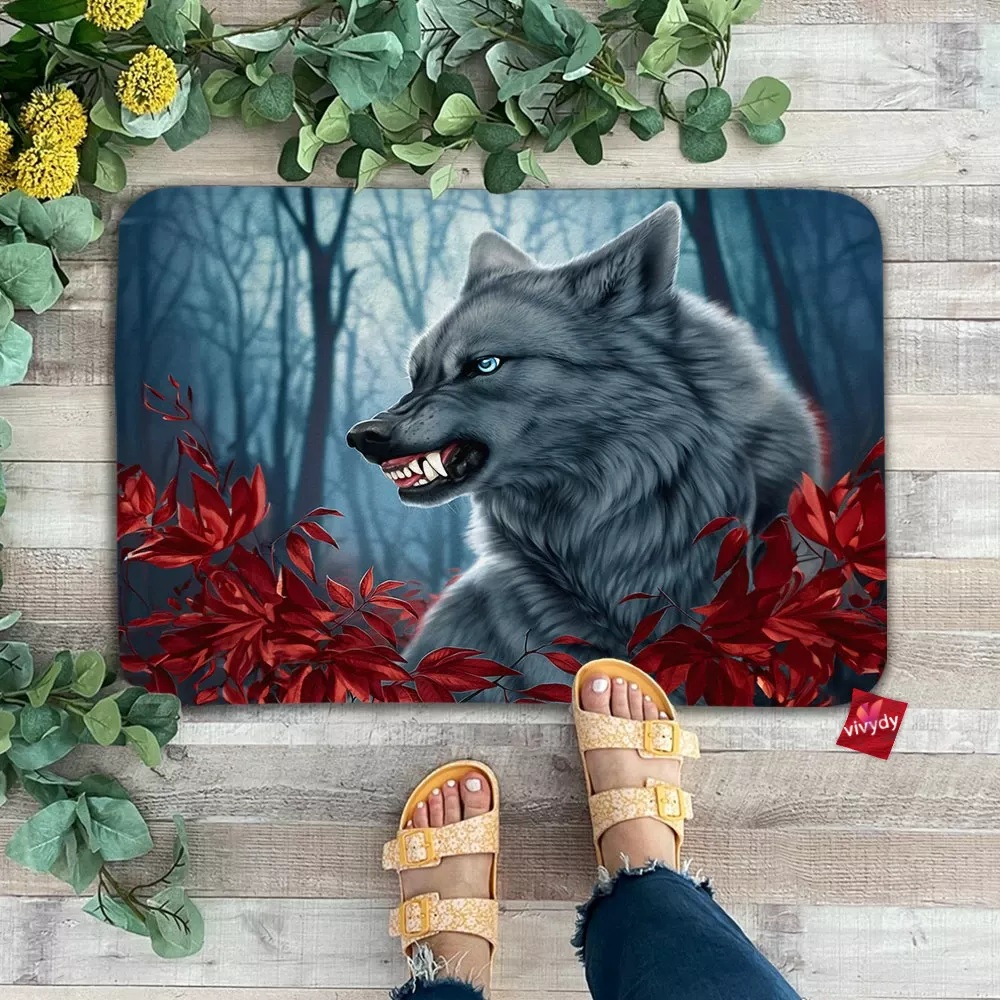 Wolf Doormat