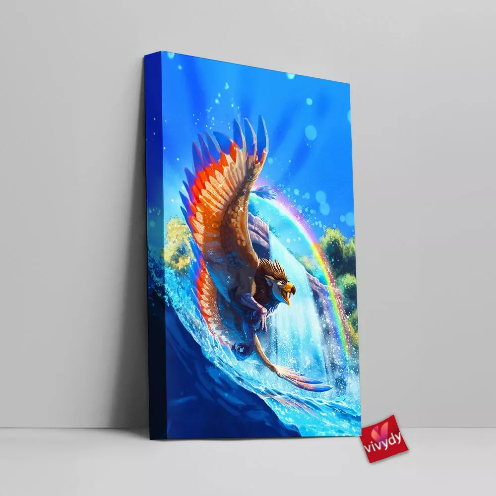 Gryphon Canvas Wall Art