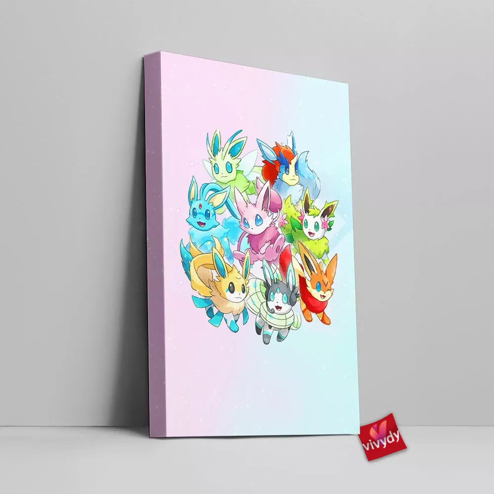 Eevee Canvas Wall Art