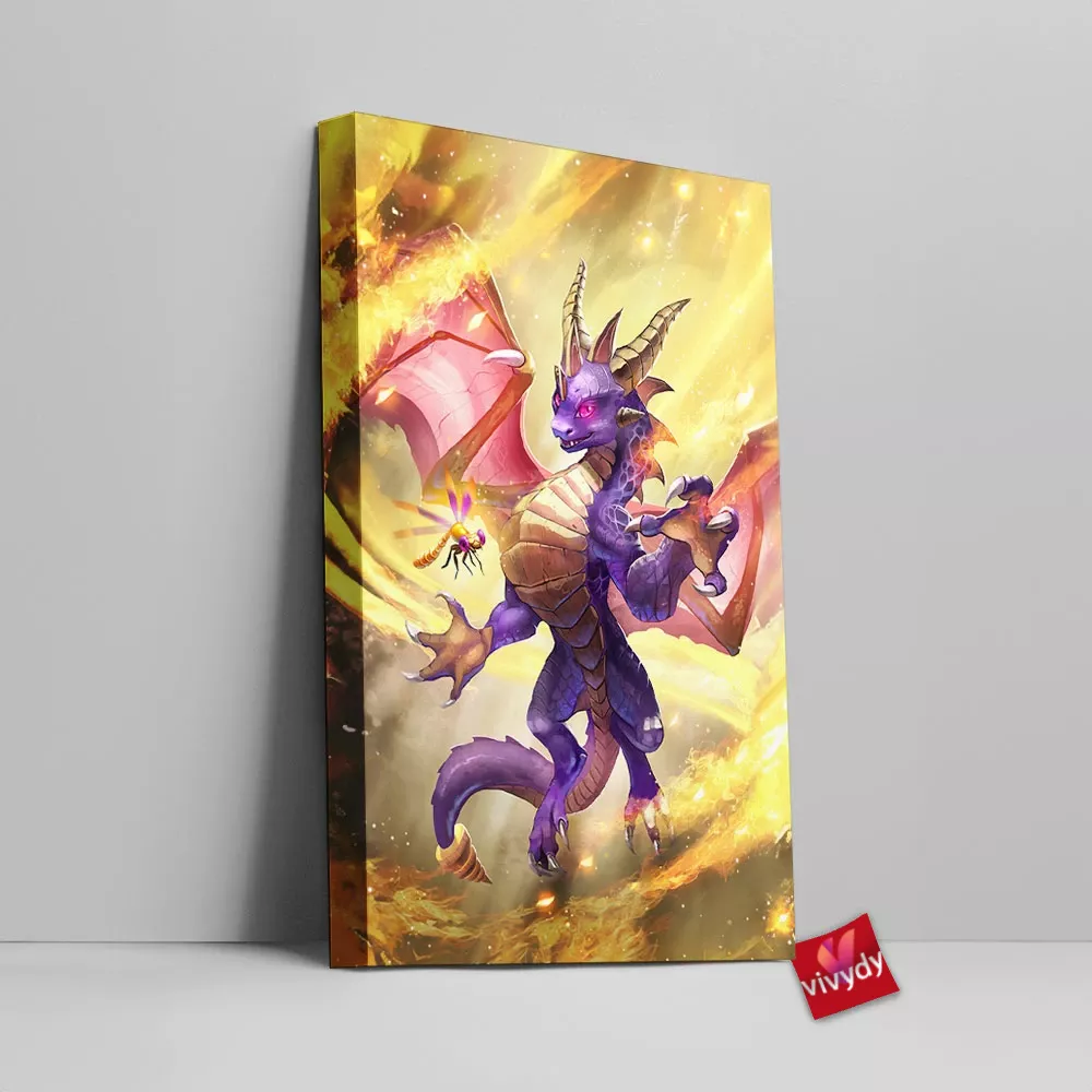 Spyro Canvas Wall Art