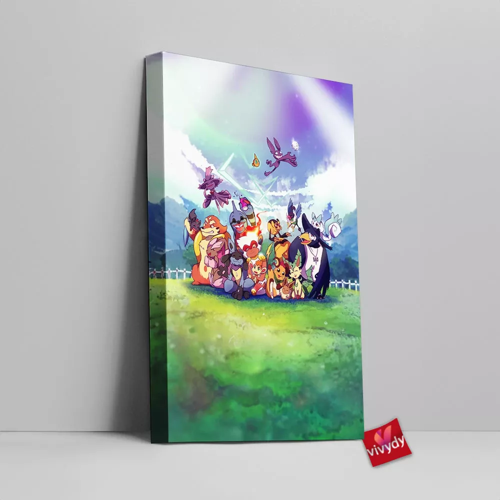 Pokemon Canvas Wall Art