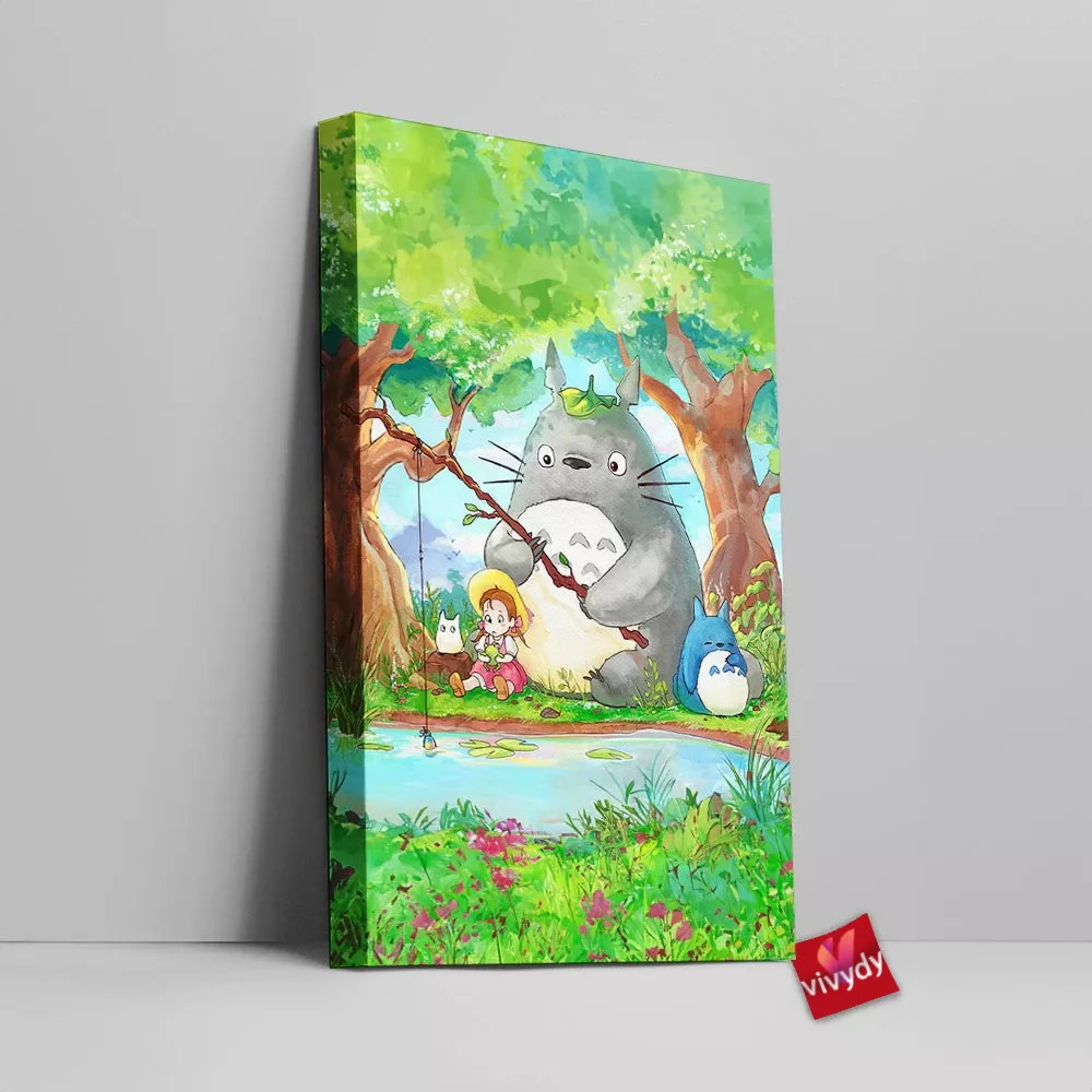 Totoro Canvas Wall Art