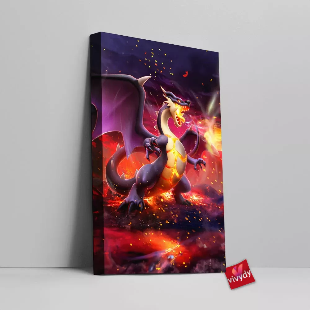 Pokemon x Monster Hunter Canvas Wall Art