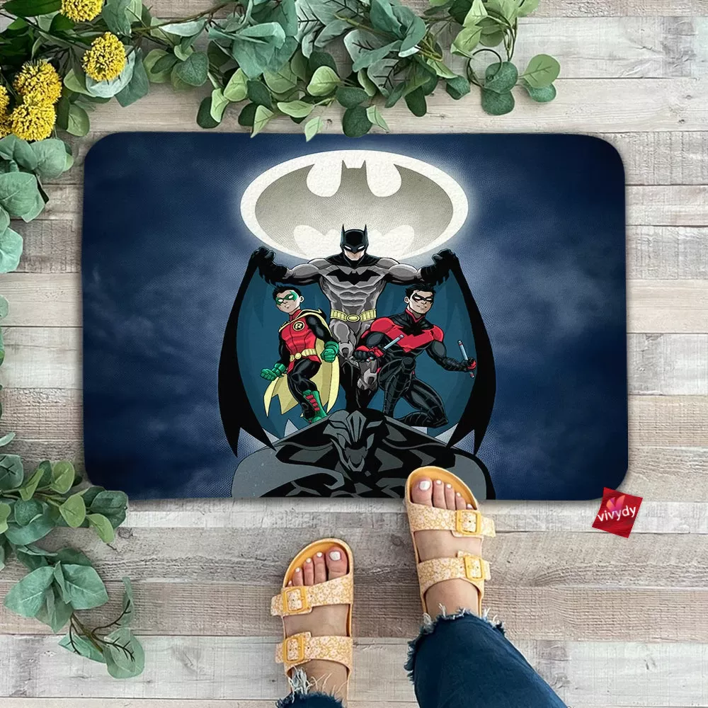 Batman and Robin Doormat