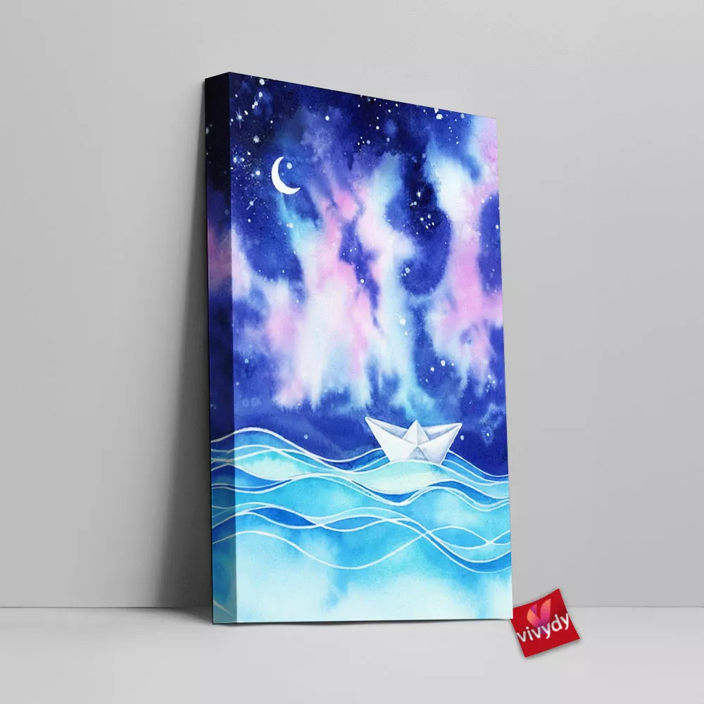 A Boat Full of Dreams Canvas Wall Art