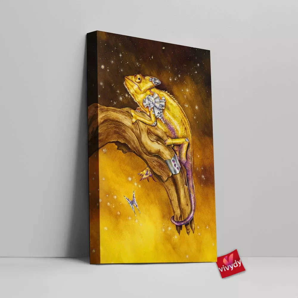 Chameleon Canvas Wall Art