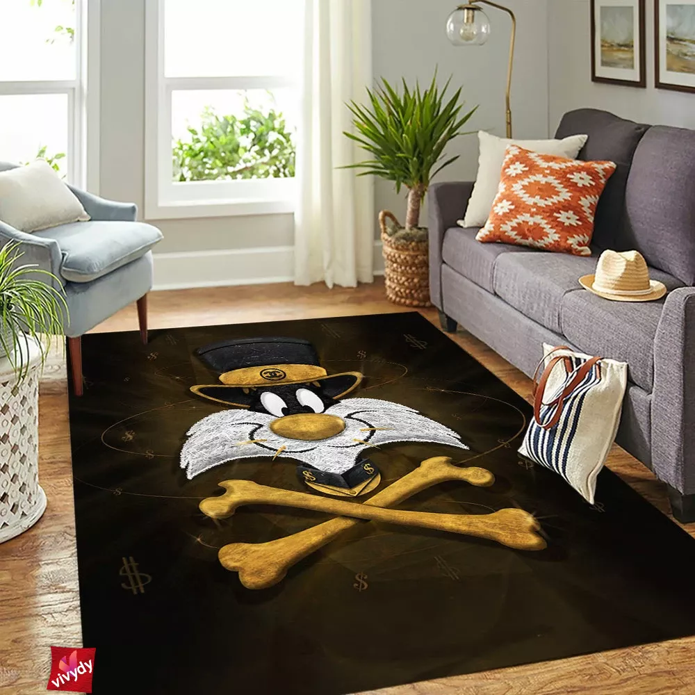 Sylvester the Cat,Meow Rectangle Rug