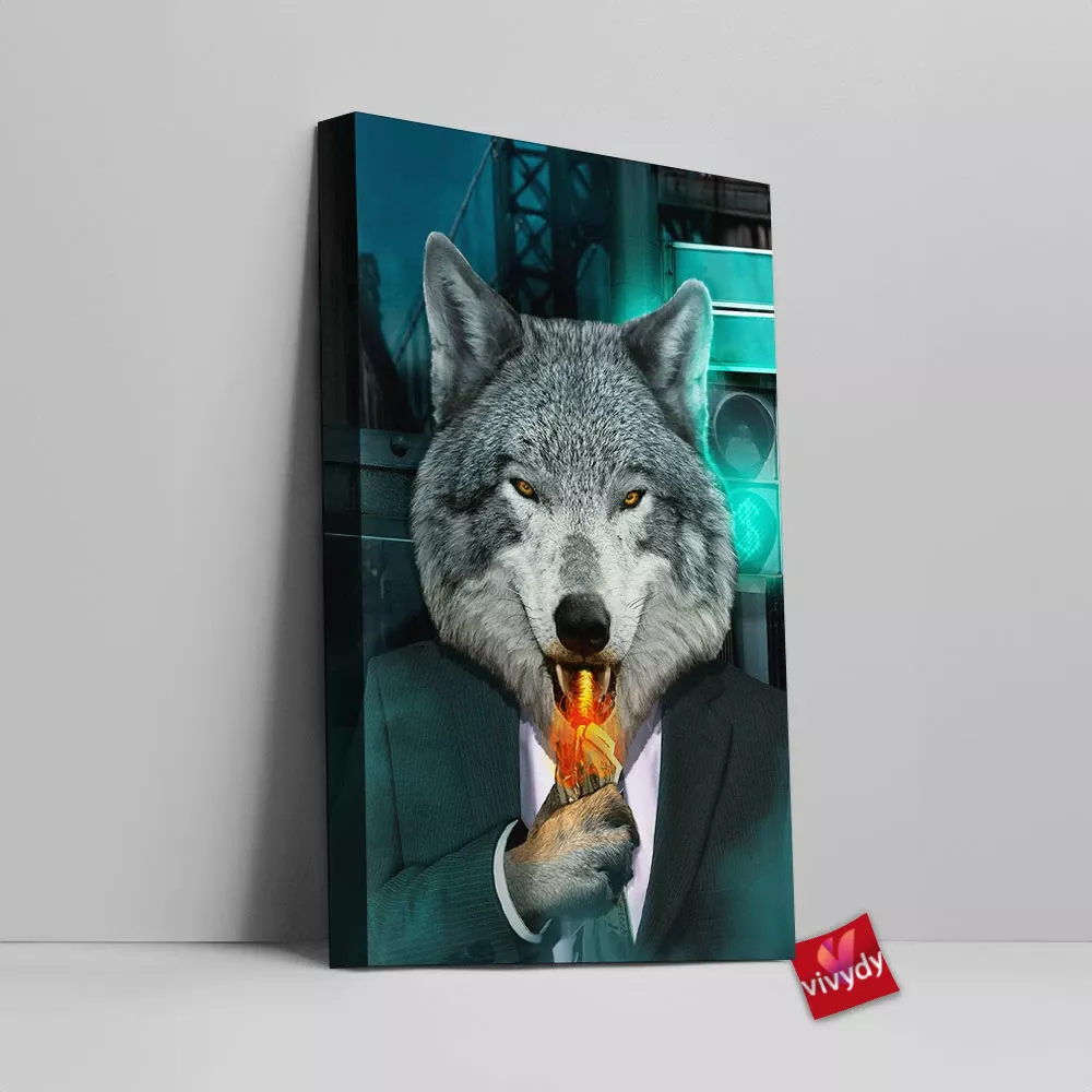 Wolf Canvas Wall Art