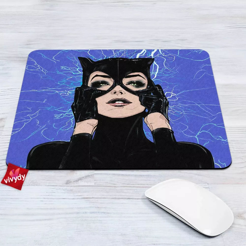 Cat,Meowwoman Mouse Pad