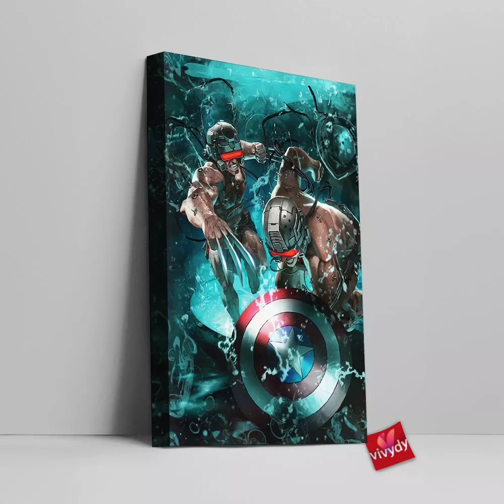 Weapon X Canvas Wall Art