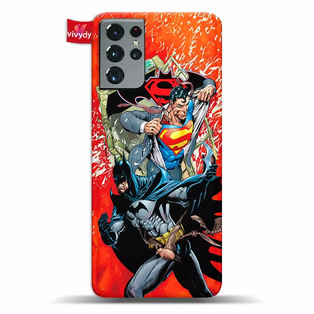 Superman Batman Phone Case Samsung