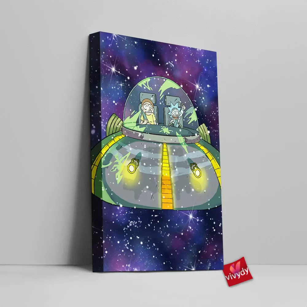 Rick and Morty Canvas Wall Art