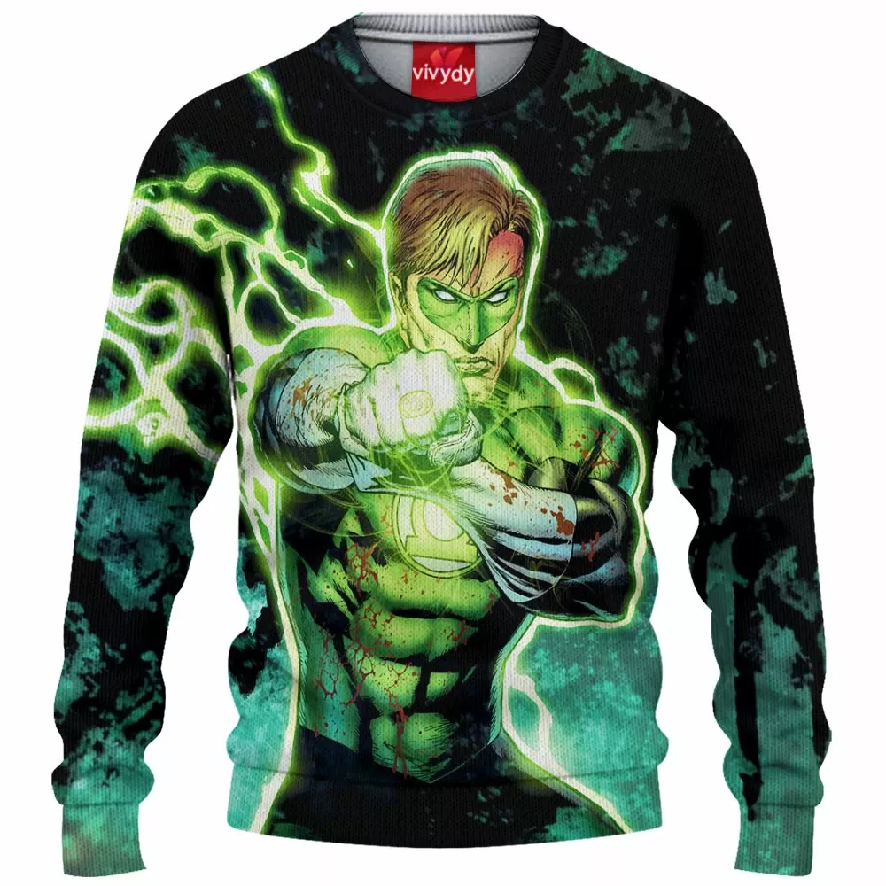 Green Lantern Knitted Sweater