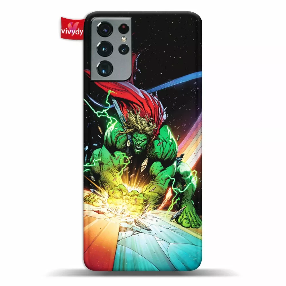 Thor x Hulk Phone Case Samsung