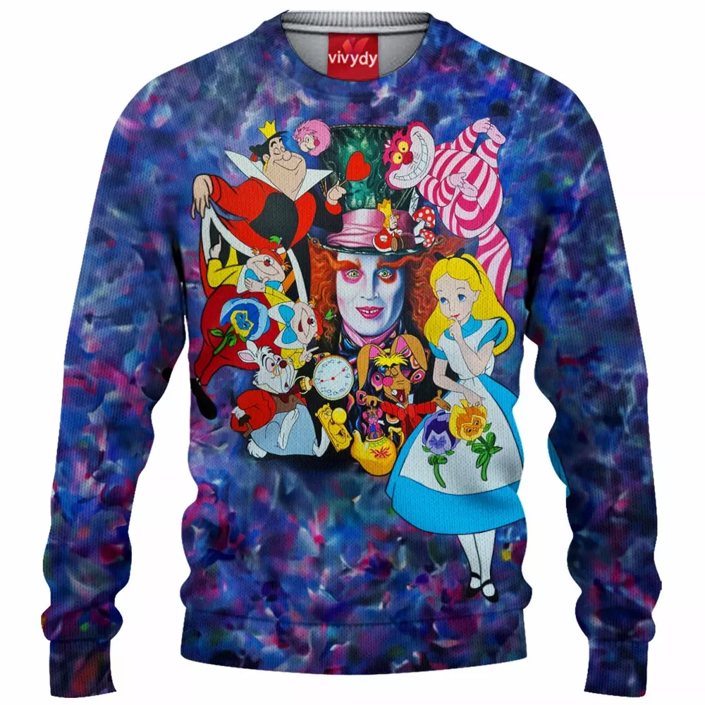 The Mad Hatter Knitted Sweater