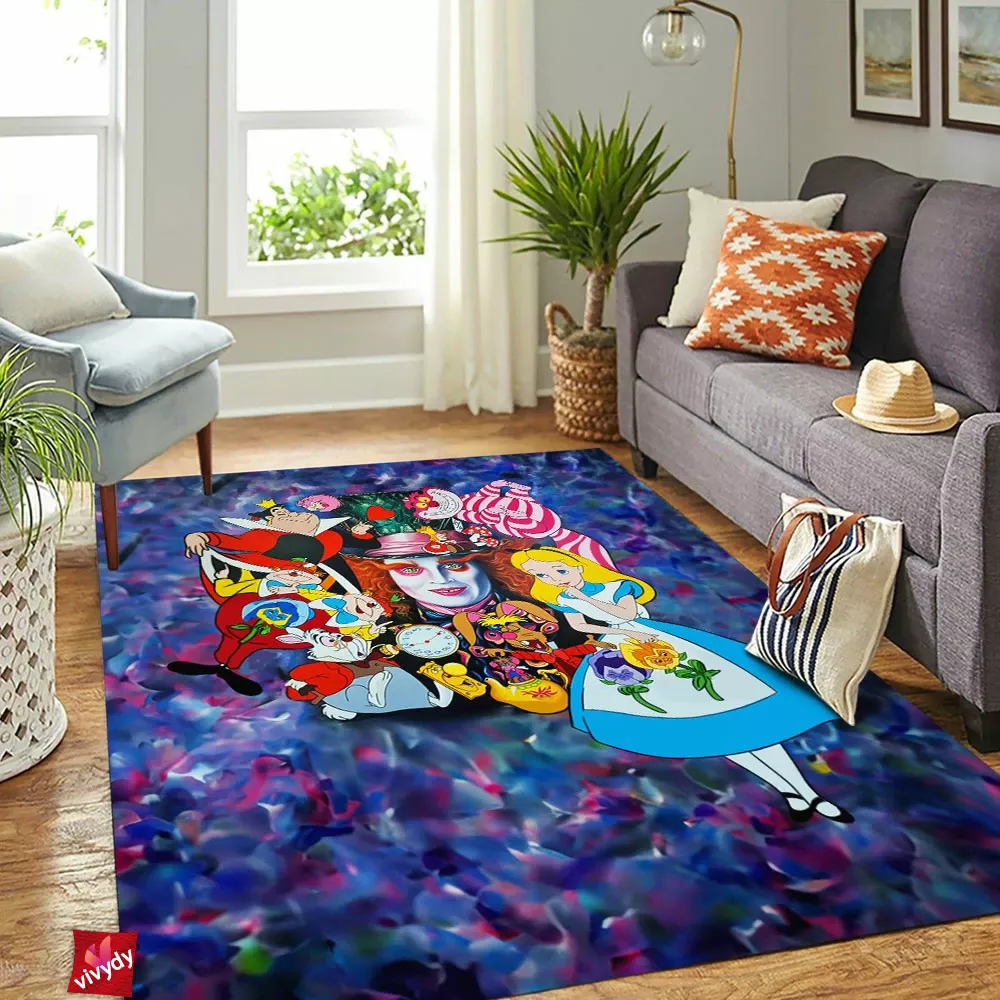 The Mad Hatter Rectangle Rug