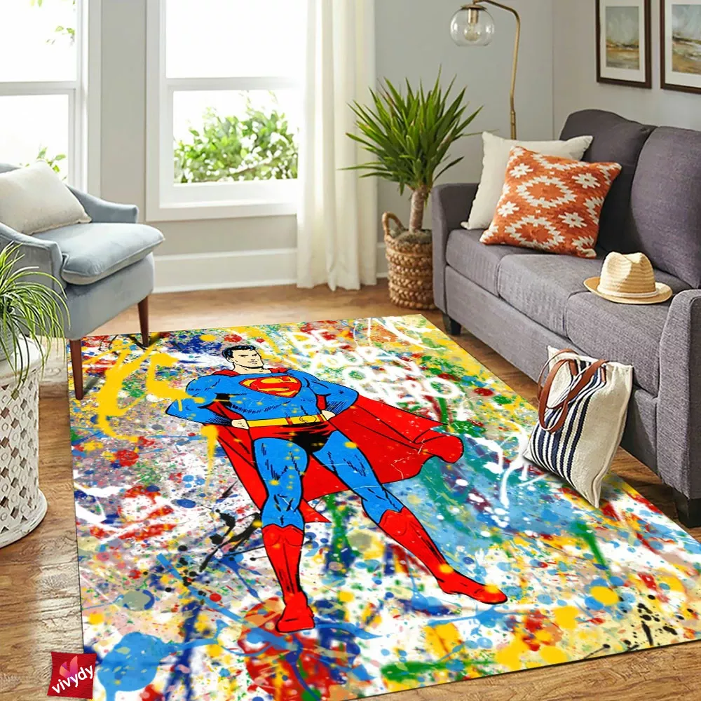 Superman Rectangle Rug