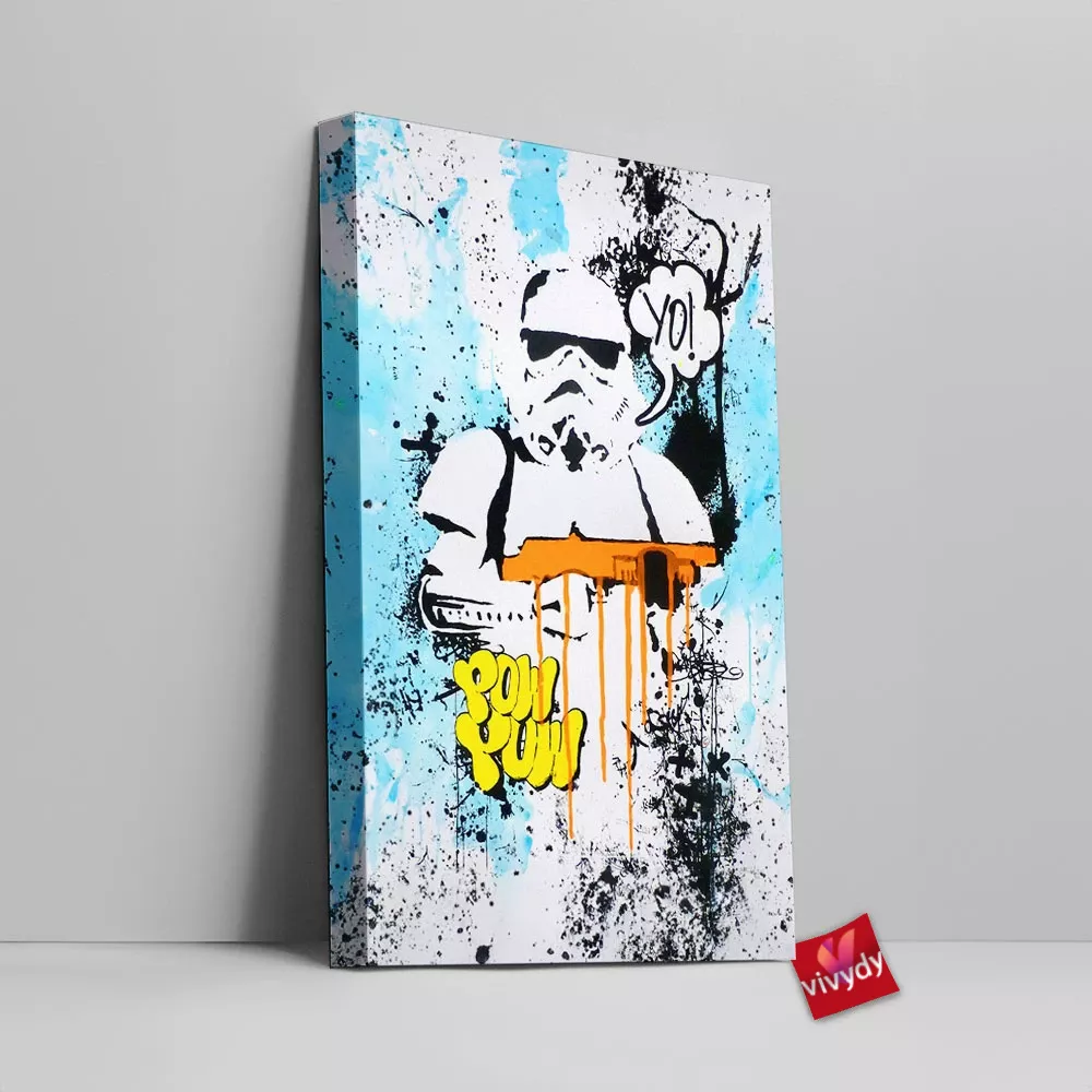 Stormtrooper Canvas Wall Art