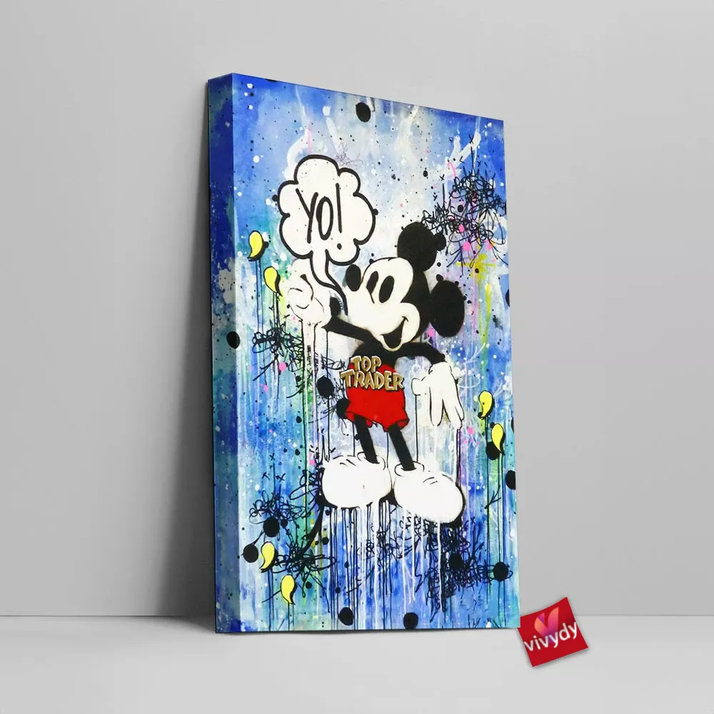 Mickey Mouse Canvas Wall Art