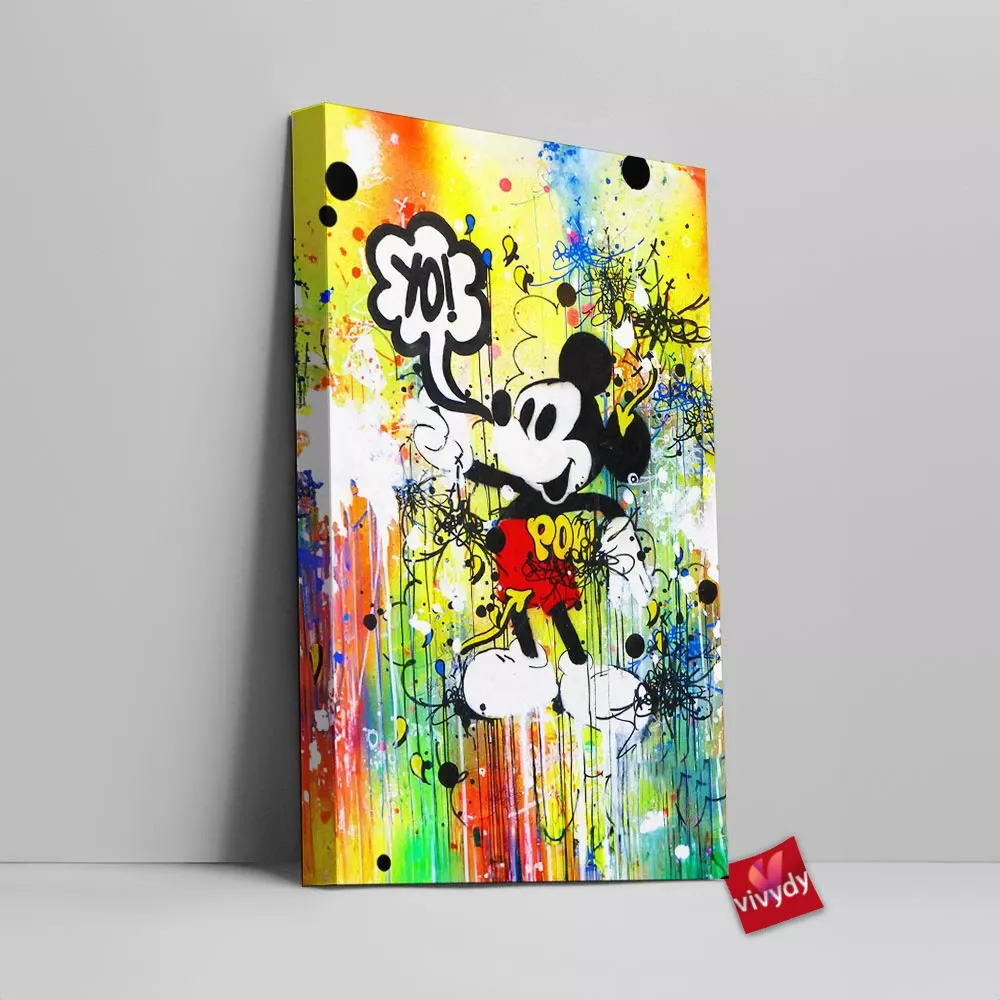 Mickey Mouse Canvas Wall Art