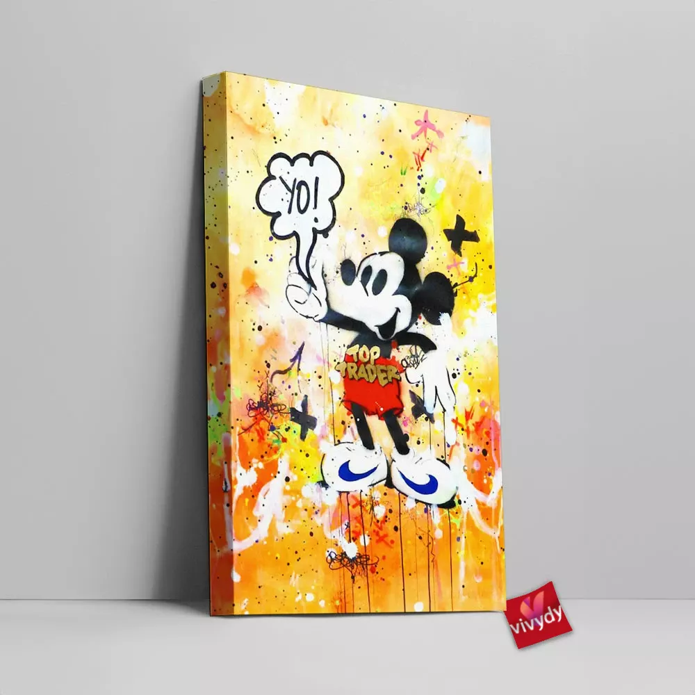 Mickey Mouse Canvas Wall Art