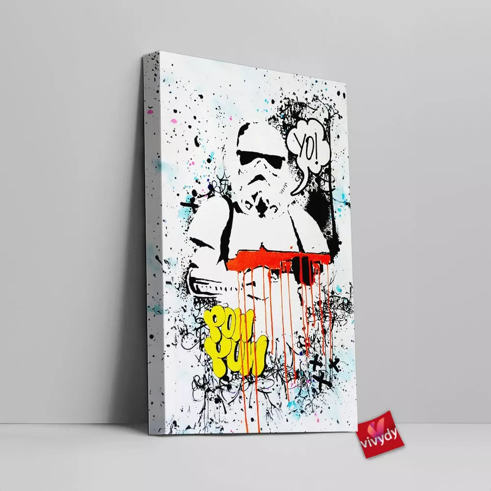 Stormtrooper Canvas Wall Art