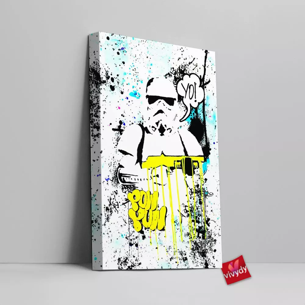 Stormtrooper Canvas Wall Art