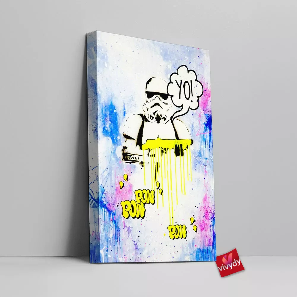 Stormtrooper Canvas Wall Art